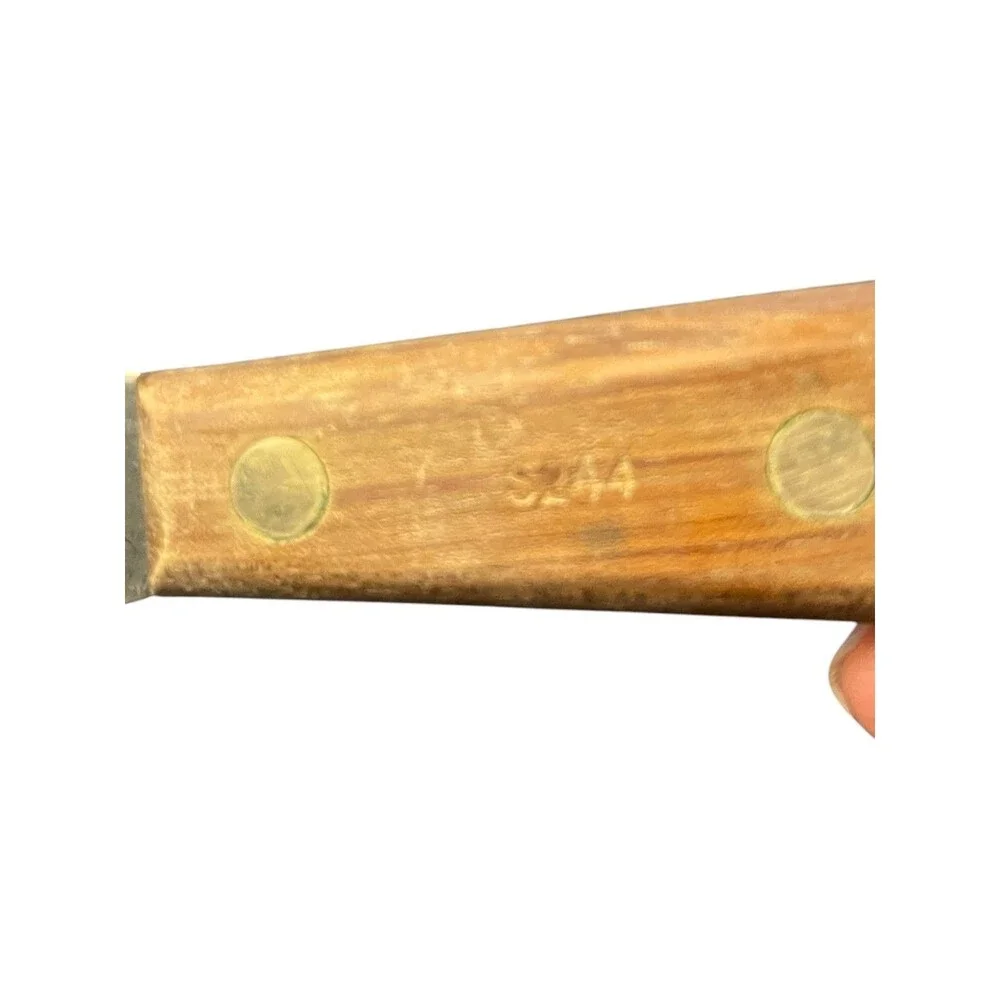 Dexter Pie Cake Knife Server Wood Handle S244 USA Vintage